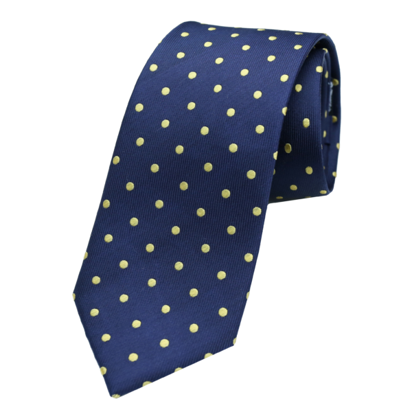 Best-tailor-in-Bangkok-red-blue-spotted-silk-tie