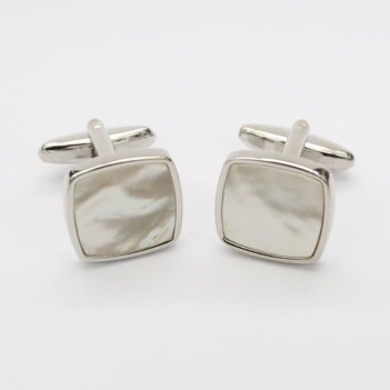 best tailor in bangkok mother of pearls cufflinks white