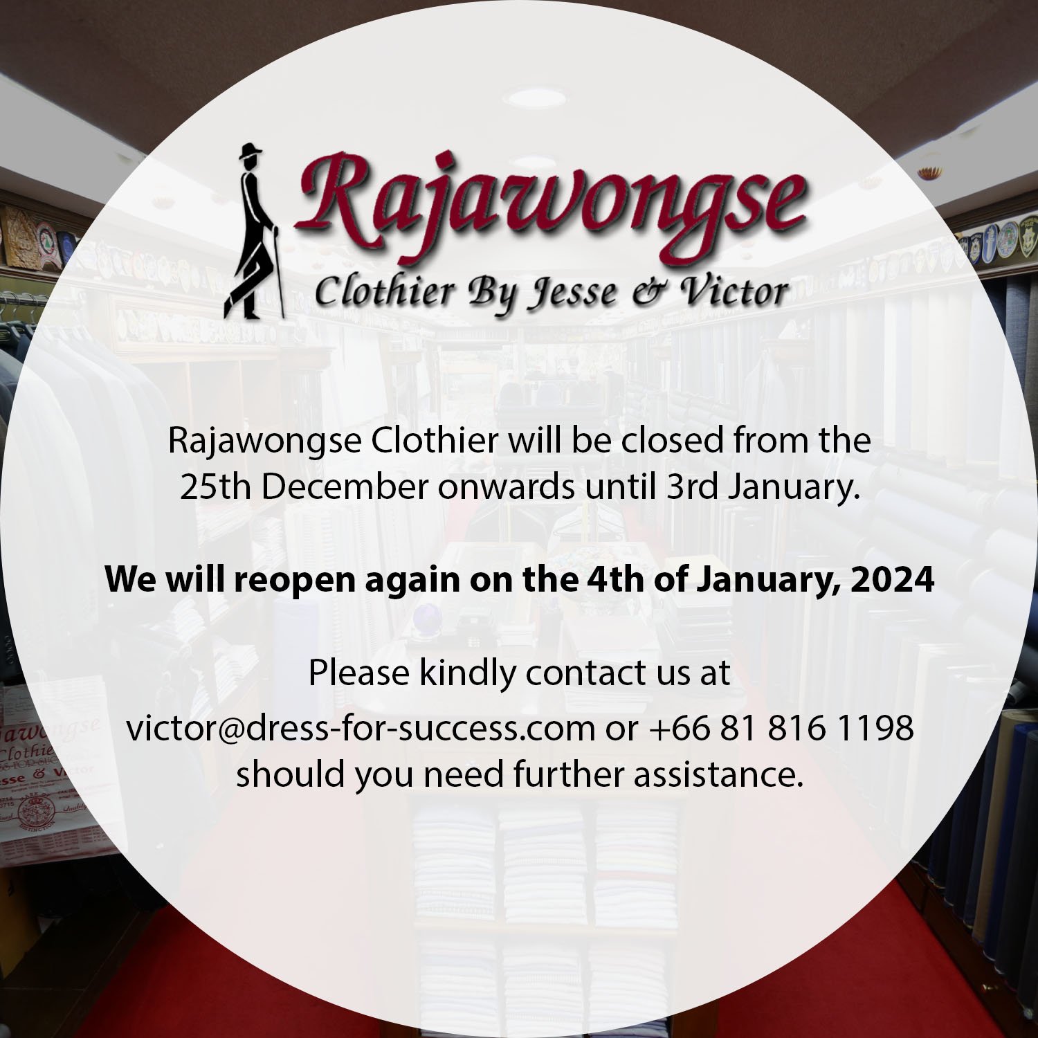 K.Victor Popup - Dec 23